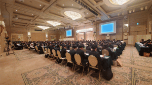 企業様の式典撮影の様子です