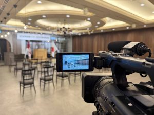 宮城県内で開催された企業の周年記念パーティーを撮影。勤労者表彰式や会食の様子を丁寧に記録し、編集・納品も対応しました。